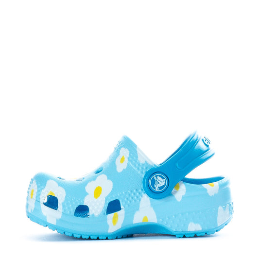 Crocs Infant Daisy Classic Clog - Tainted Glass