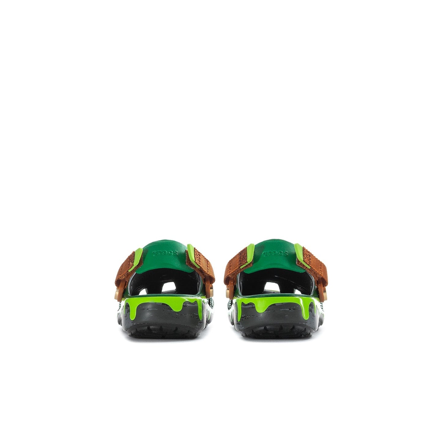 Crocs Kids' TMNT Classic Clog - Green / Brown
